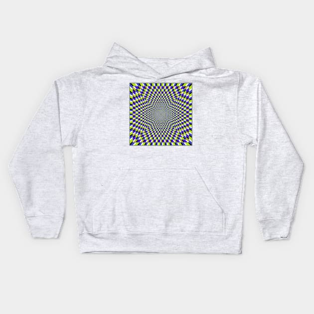 Optical #Art: Moving #Pattern #Illusion - #OpArt Kids Hoodie by rastyrcom